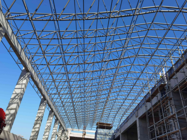 海北网架加工工艺如何保证质量?