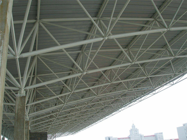 海北学院体育场网架工程