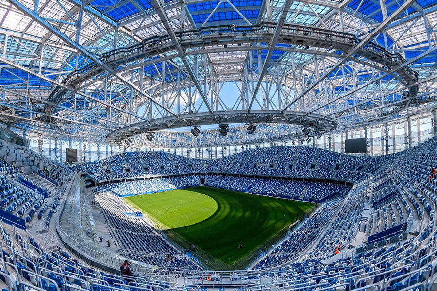 海北篮球场网架案例