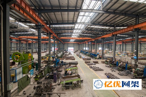 海北网架配件机加工车间